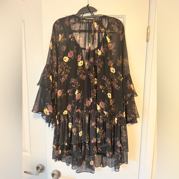 FREE PEOPLE Floral Mini Dress - Picture 4 of 4